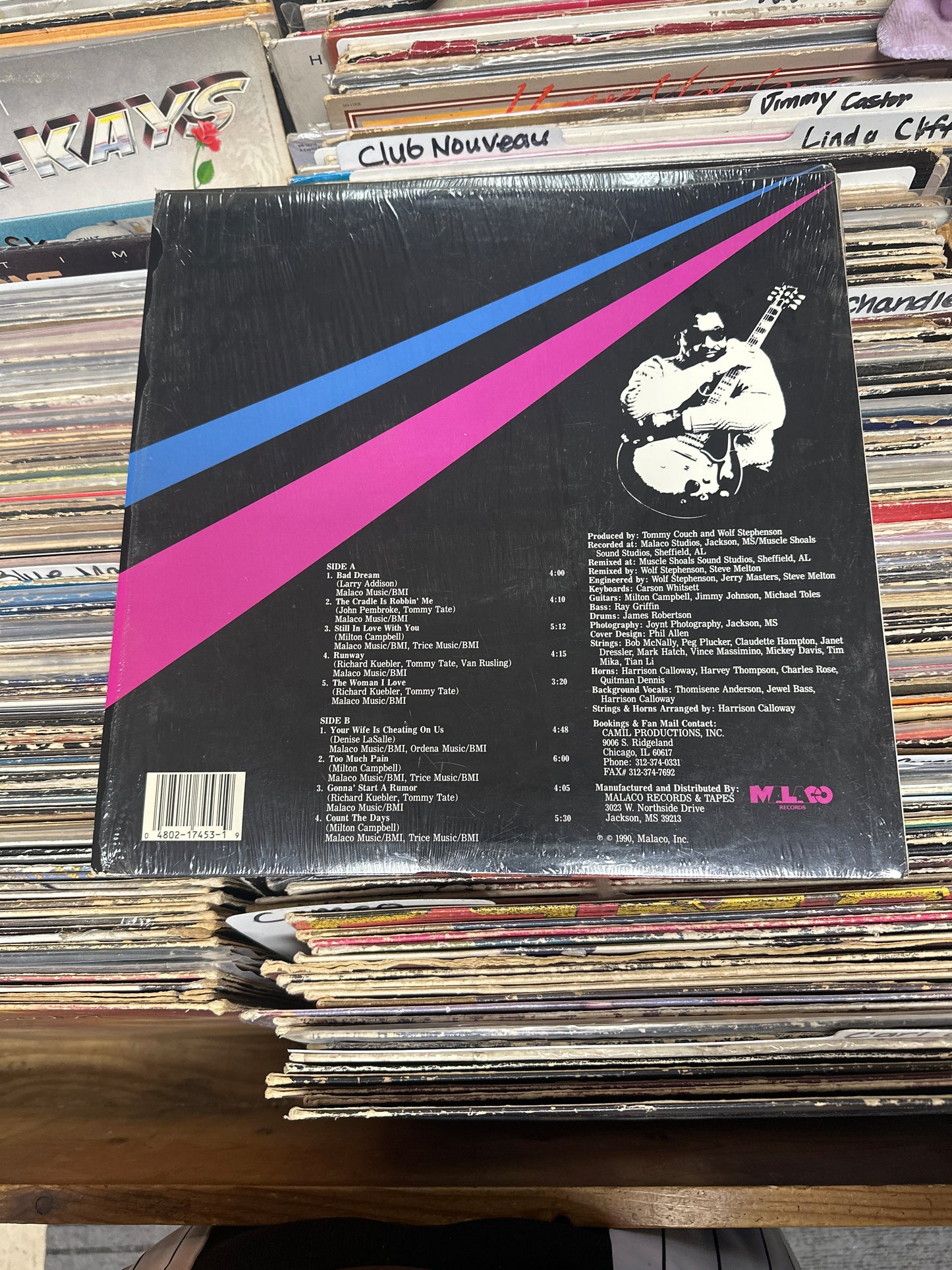 Little Milton ‎– Too Much Pain...Vinyl LP VG+/VG+