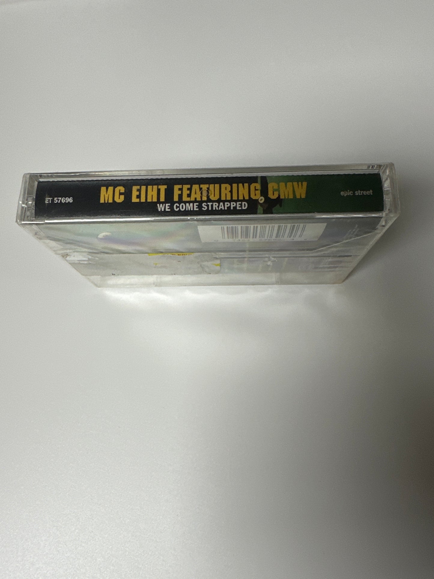 MC Eiht Featuring CMW ‎– We Come Strapped Cassette ET 57696