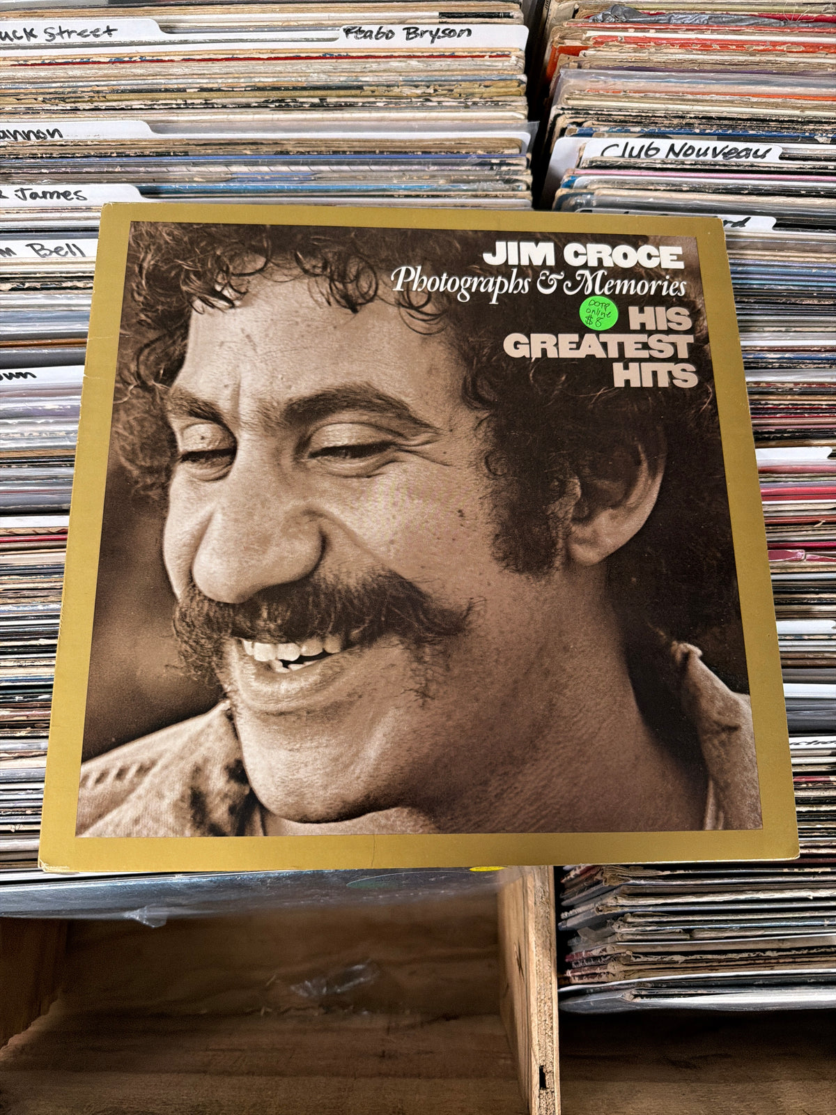 Jim Croce – Photographs & Memories: His Greatest Hits JZ 35010 Vinyl LP VG+/VG+