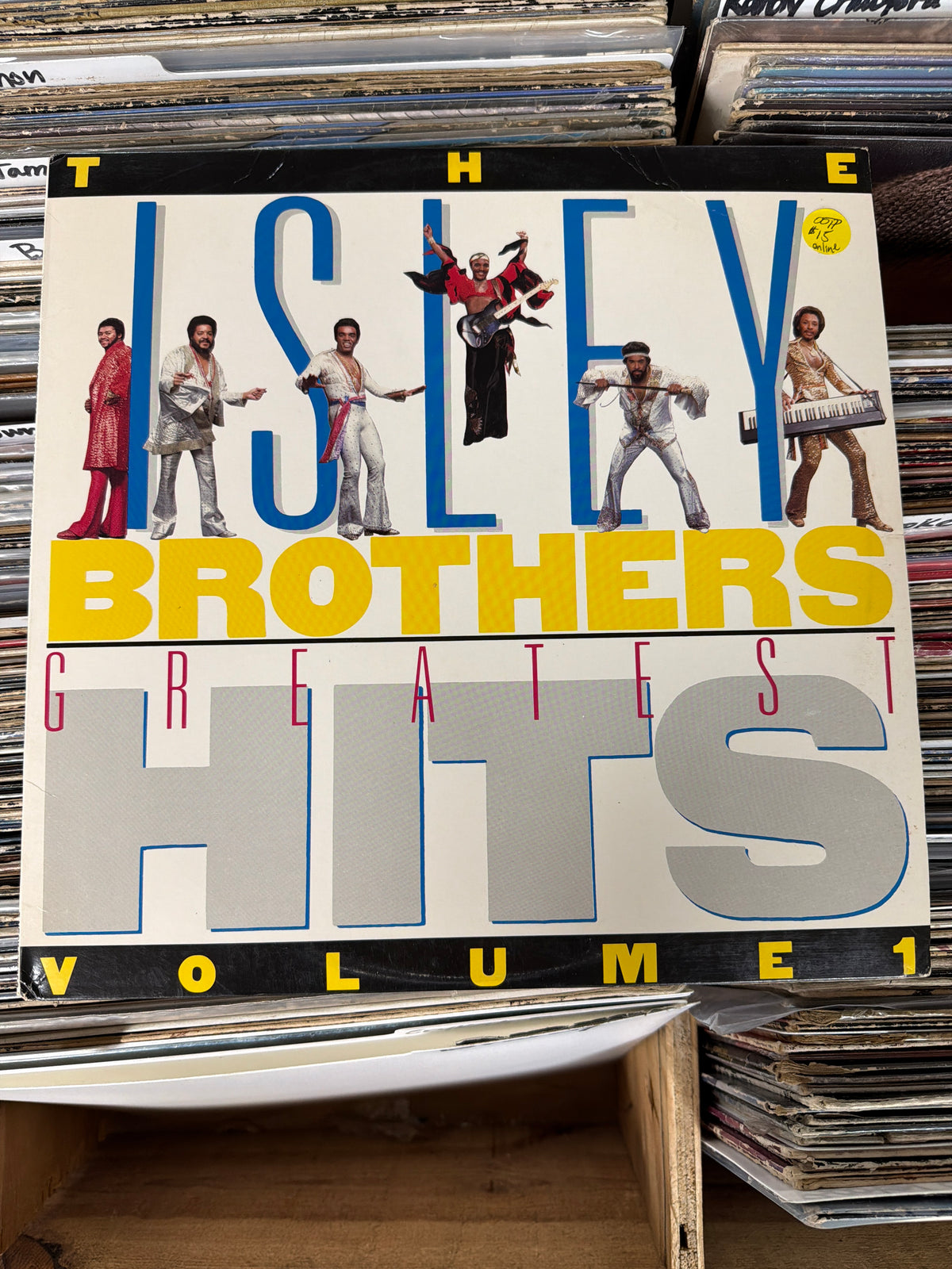 The Isley Brothers – Isley's Greatest Hits, Vol. 1 FZ 39240 Vinyl LP VG/VG+