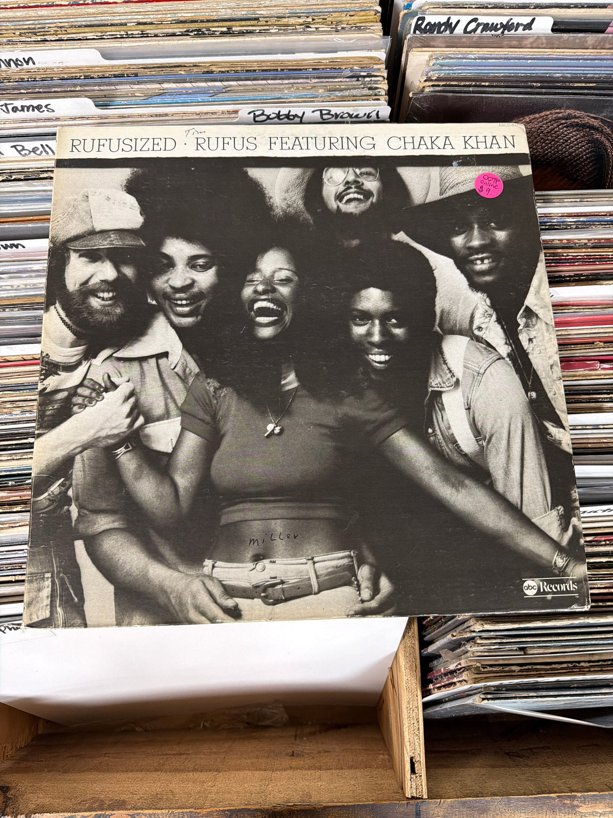 Rufus Featuring Chaka Khan – Rufusized ABCD-837 Vinyl LP VG/VG+