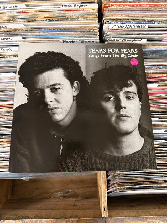 Tears For Fears – Songs From The Big Chair 824 300-1 M-1 Vinyl LP VG+/VG+