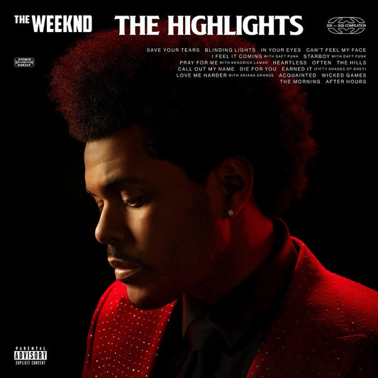 the album cover for The Weeknd - The Highlights [LP]