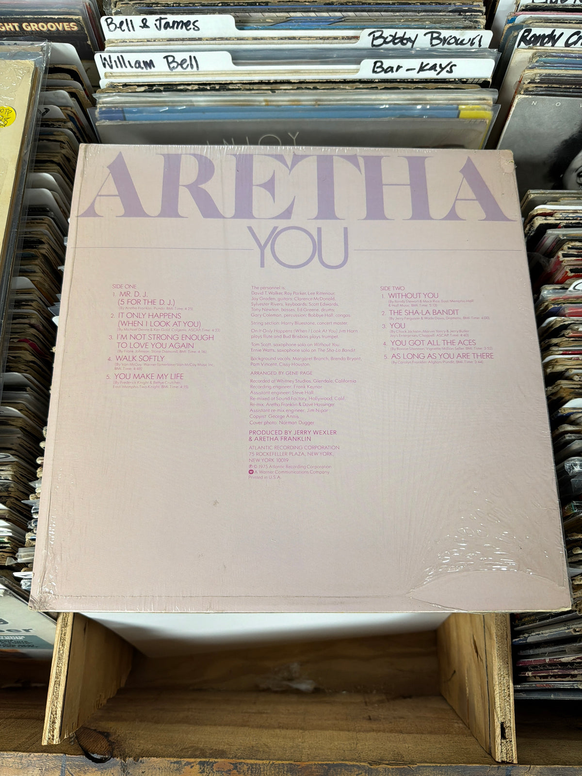 Aretha Franklin – You SD 18151 Vinyl LP VG+/VG+