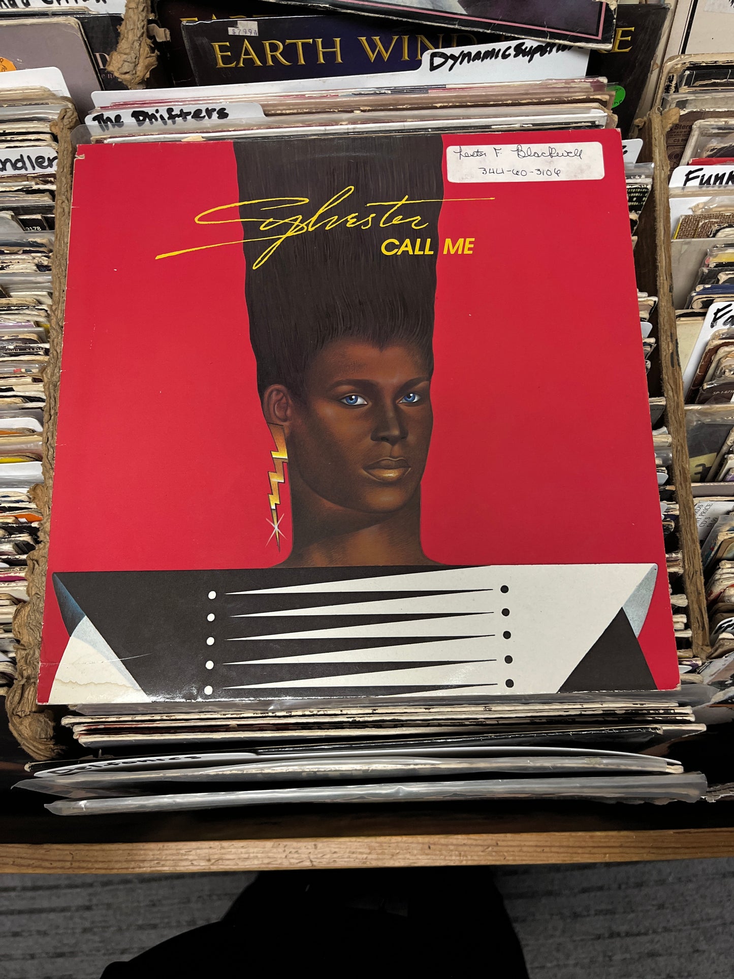 Sylvester – Call Me Vinyl LP 260·07·063 VG+/VG+