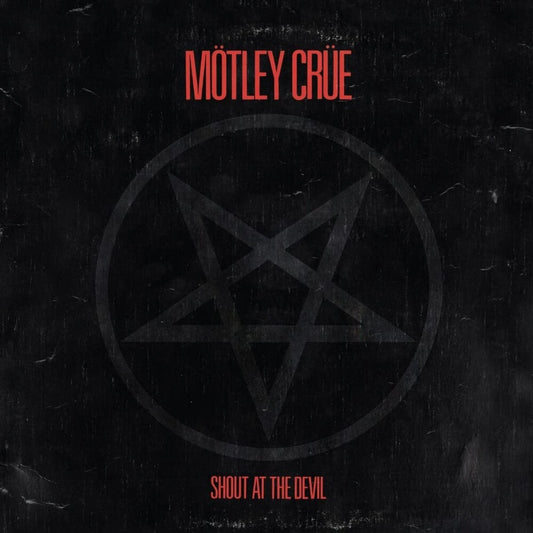 the album cover for Motley Crue - Shout At The Devil: Remastered [LP]