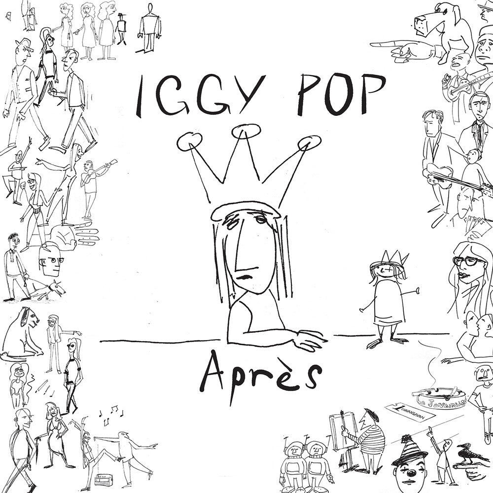 the album cover for Iggy Pop - Apres [RSD Black Friday 2022]