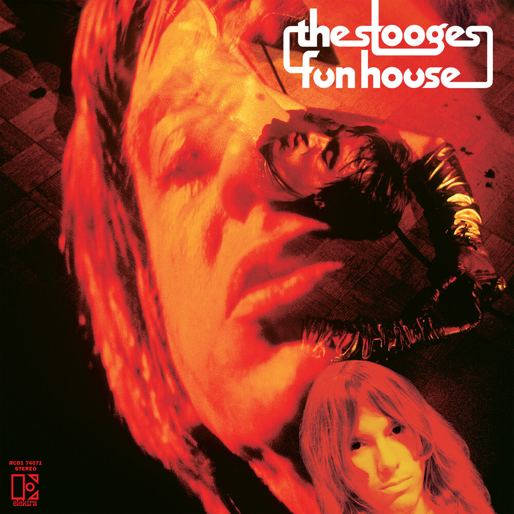 the album cover for The Stooges - Fun House [Rocktober Limited Edition Red/Black LP]