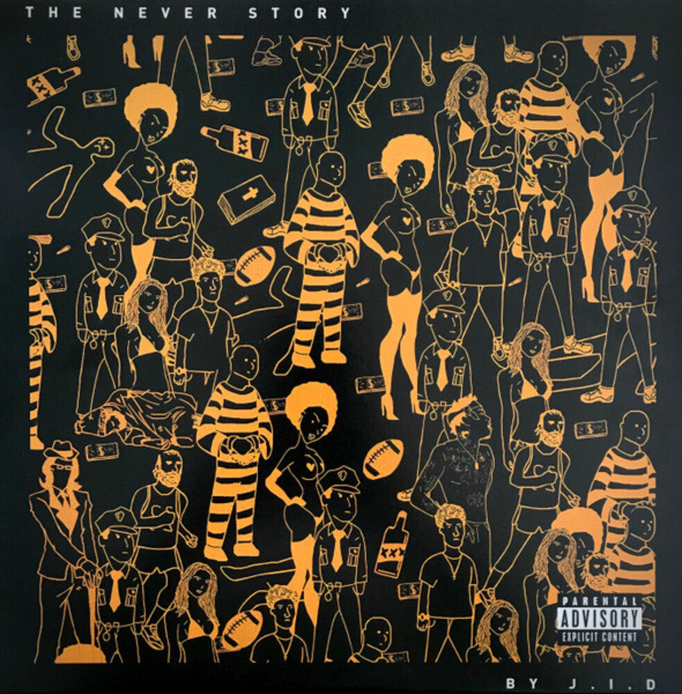 the album cover for JID - The Never Story [LP]