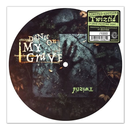 the album cover for Twiztid - Dance On My Grave / Fed Up [Limited Edition] (Pict) [Indie Exclusive]