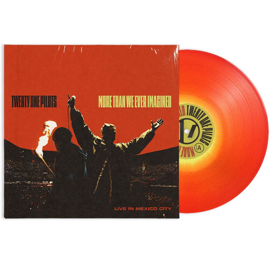 the album cover for Twenty One Pilots - More Than We Ever Imagined (Live In Mexico City) [Red]