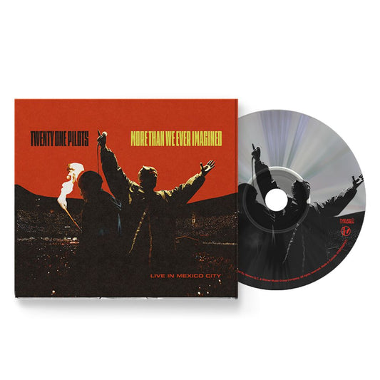 the album cover for Twenty One Pilots - More Than We Ever Imagined (Live In Mexico City)