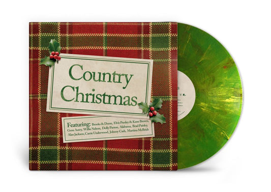 the album cover for Various Artists - Country Christmas [Green]