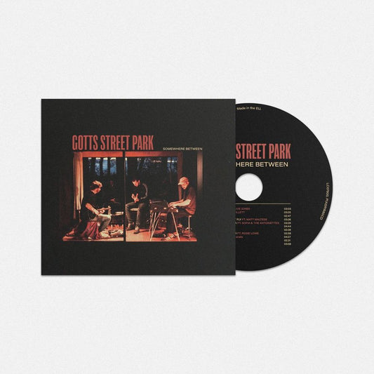 the album cover for Gotts Street Park - Somewhere Between