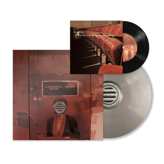 the album cover for Taking Back Sunday - Louder Now - 20th Anniversary [Silver]