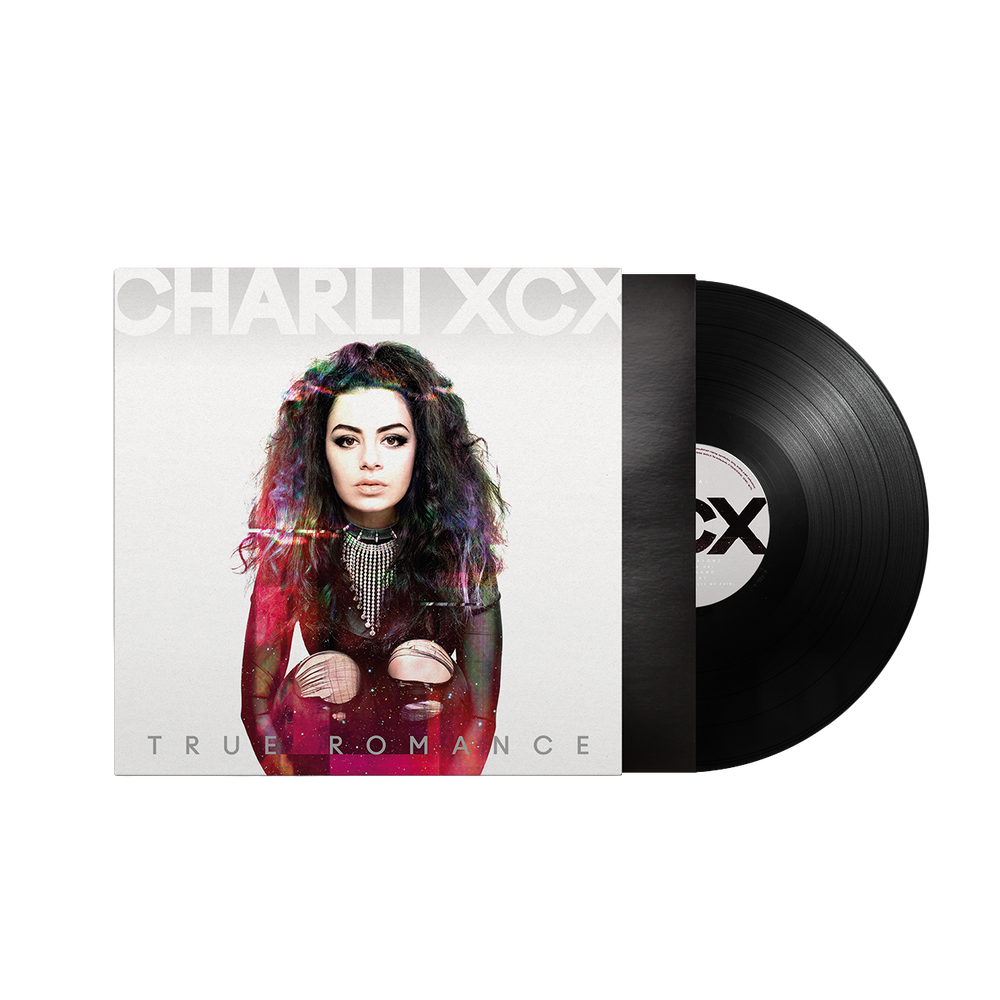 the album cover for Charli xcx - True Romance