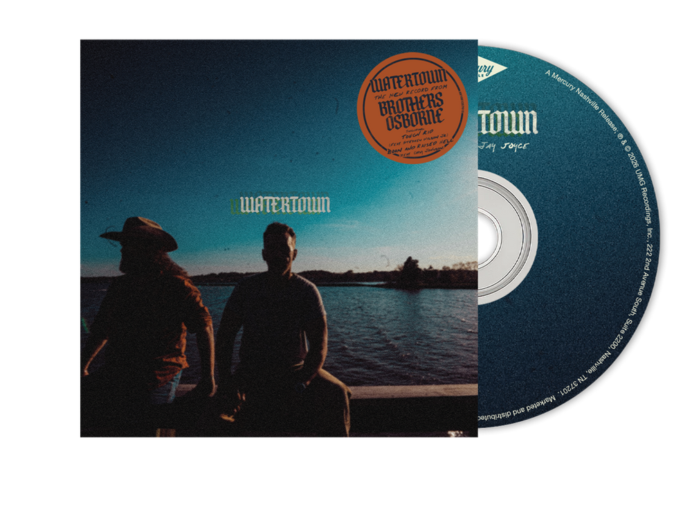 the album cover for Brothers Osborne - Watertown