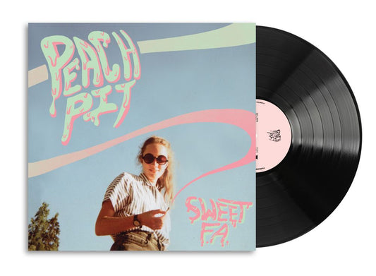 the album cover for Peach Pit - Sweet FA - 10 Year Anniversary Edition