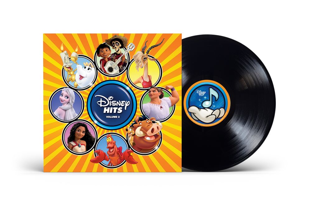 the album cover for Various Artists - Disney Hits, Volume 2