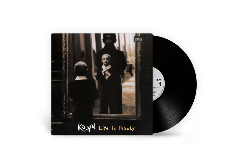 the album cover for Korn - Life Is Peachy - 30th Anniversary