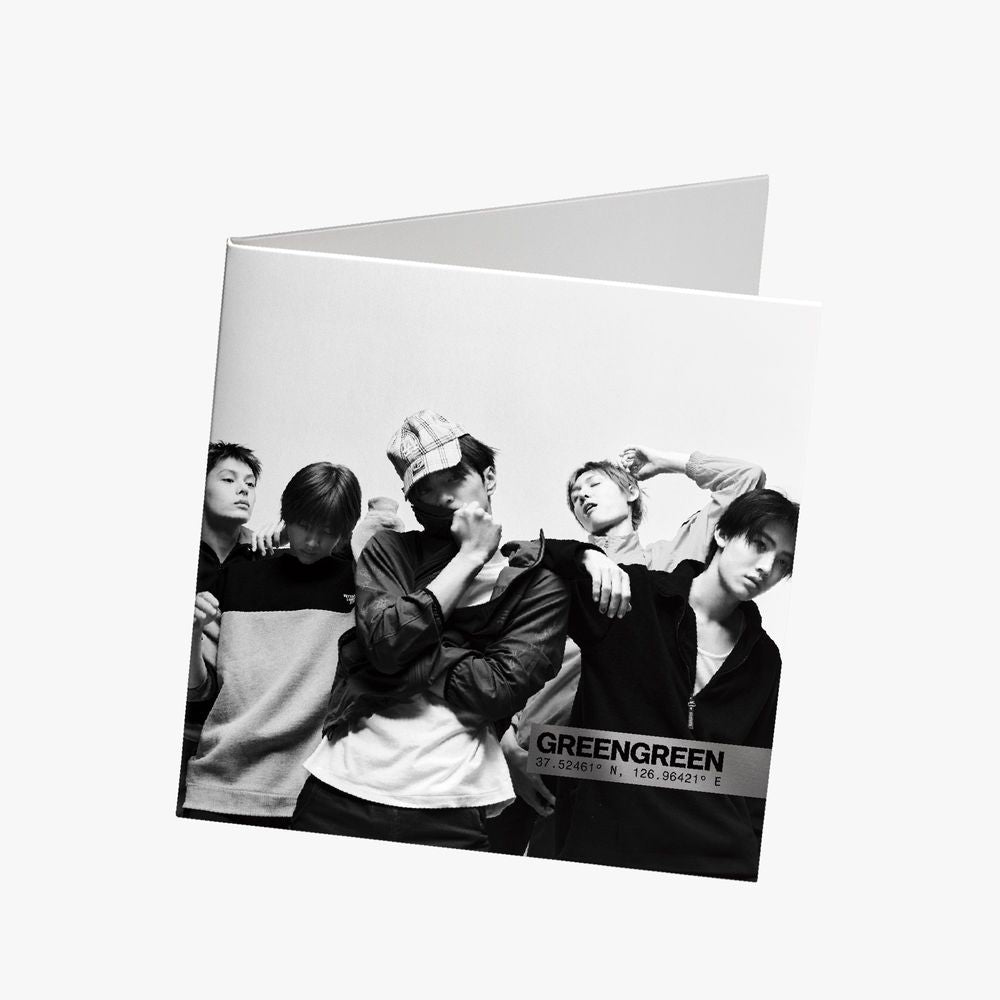 the album cover for Cortis - Greengreen_playextended [STUDIO ver.]