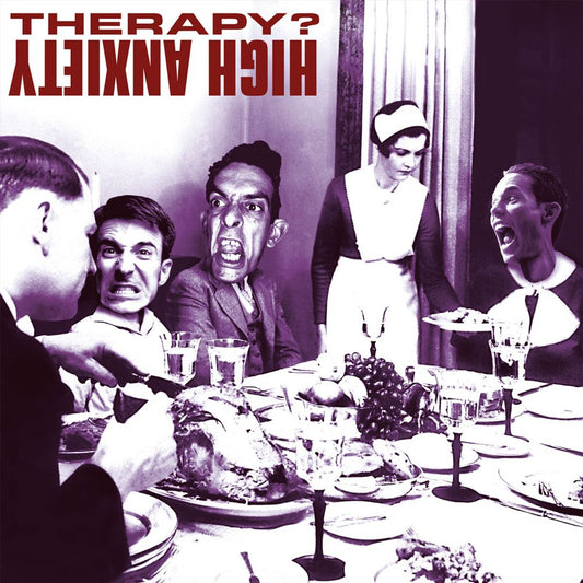 the album cover for Therapy? - High Anxiety [Deluxe 2 CD Digipak]