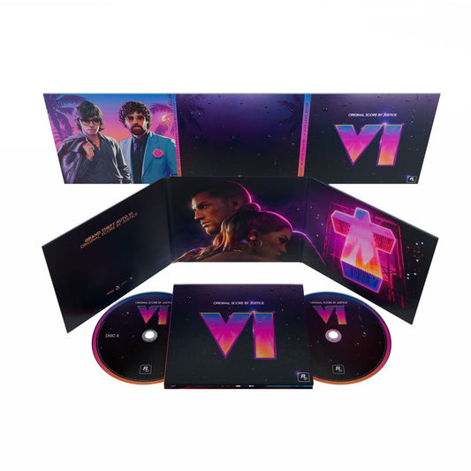 the album cover for Justice - Grand Theft Auto VI : Original Score [2CD]
