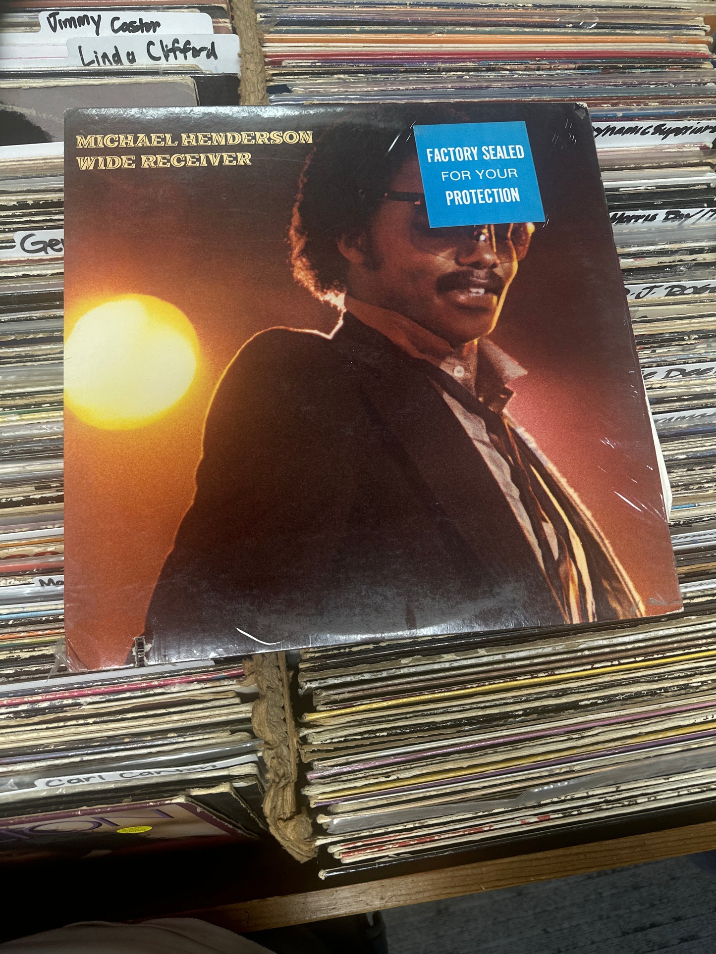 Michael Henderson-Wide Receiver Vinyl LP BDS 6001 VG+/VG+