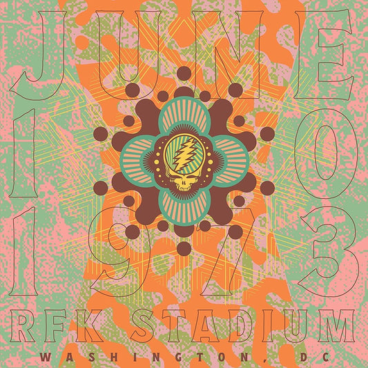 the album cover for Grateful Dead - RFK Stadium, Washington, DC 6/10/73 [LP]