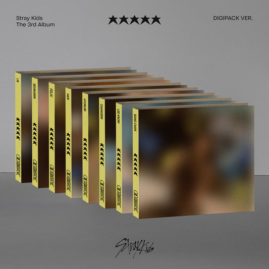the album cover for Stray Kids - 5-STAR [DIGIPACK VER.]