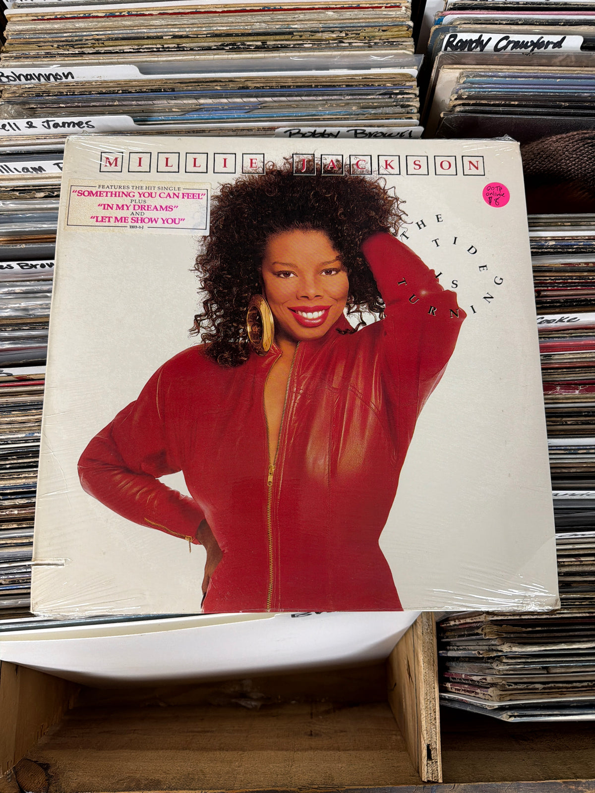 Millie Jackson – The Tide Is Turning 1103-1-J Vinyl LP NM/VG+