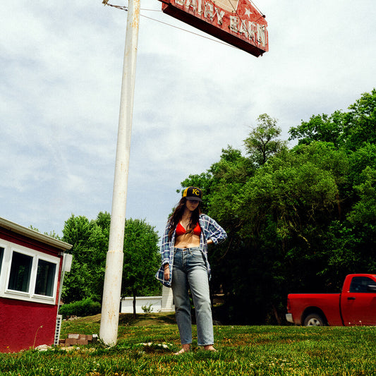 the album cover for Waxahatchee - Tigers Blood