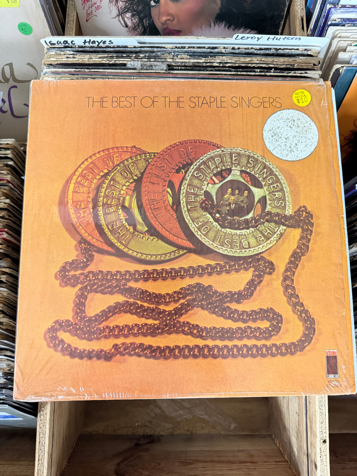 The Staple Singers – The Best Of The Staple Singers Vinyl LP STS-5523 VG+/VG+