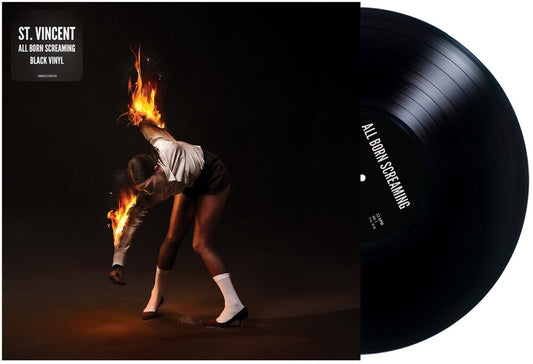 the album cover for St. Vincent - All Born Screaming [LP]