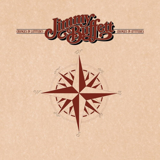 the album cover for Jimmy Buffett - Changes In Latitudes, Changes In Attitudes