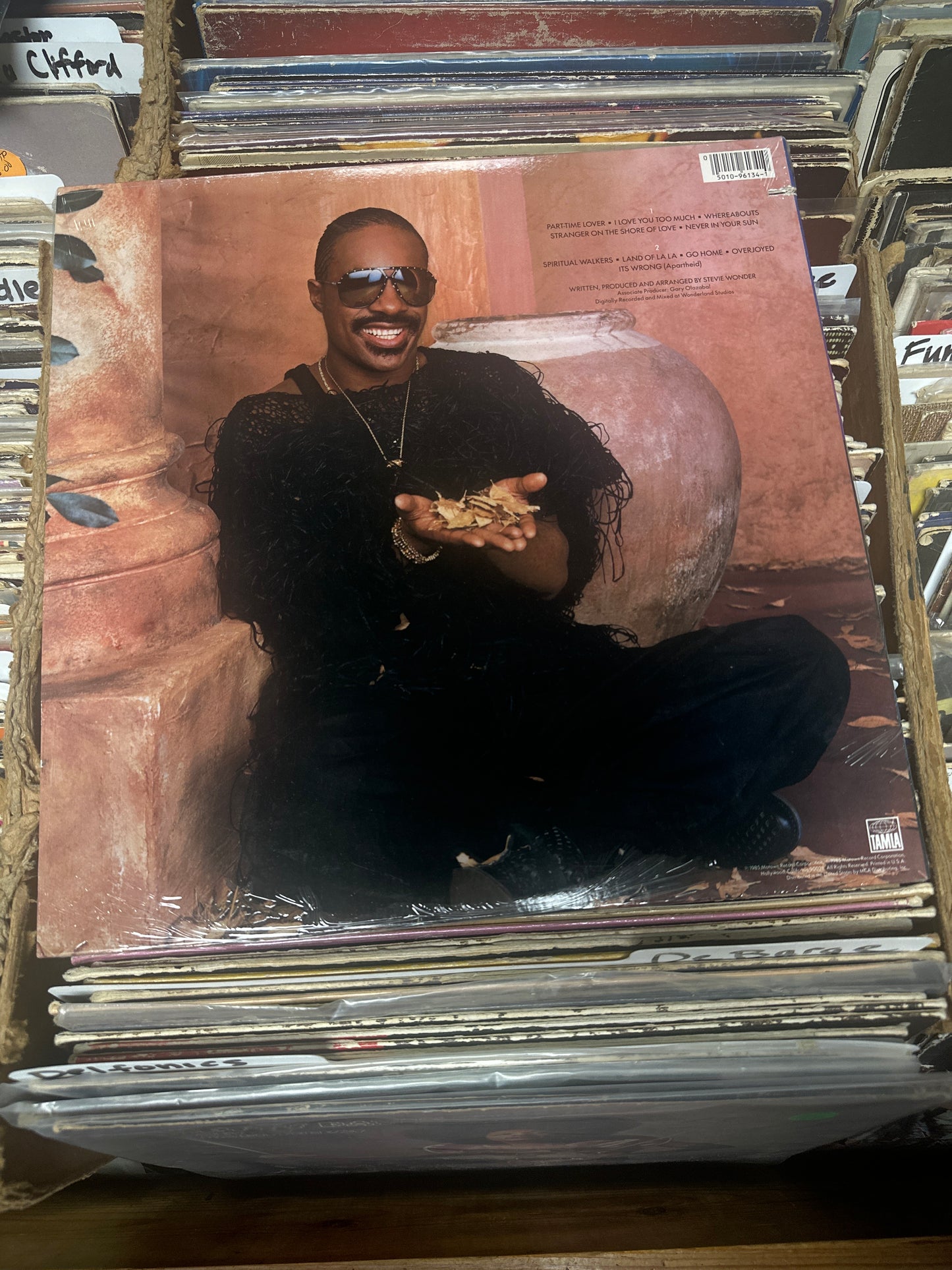 Stevie Wonder-In A Square Circle 6134TL Vinyl LP Orig. Pressing
