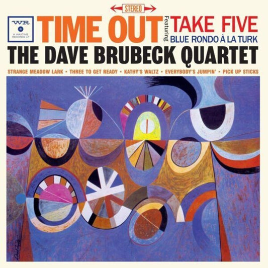 the album cover for Dave Brubeck - Time Out [Clear Vinyl] [Limited Edition] [180 Gram] (Spa)