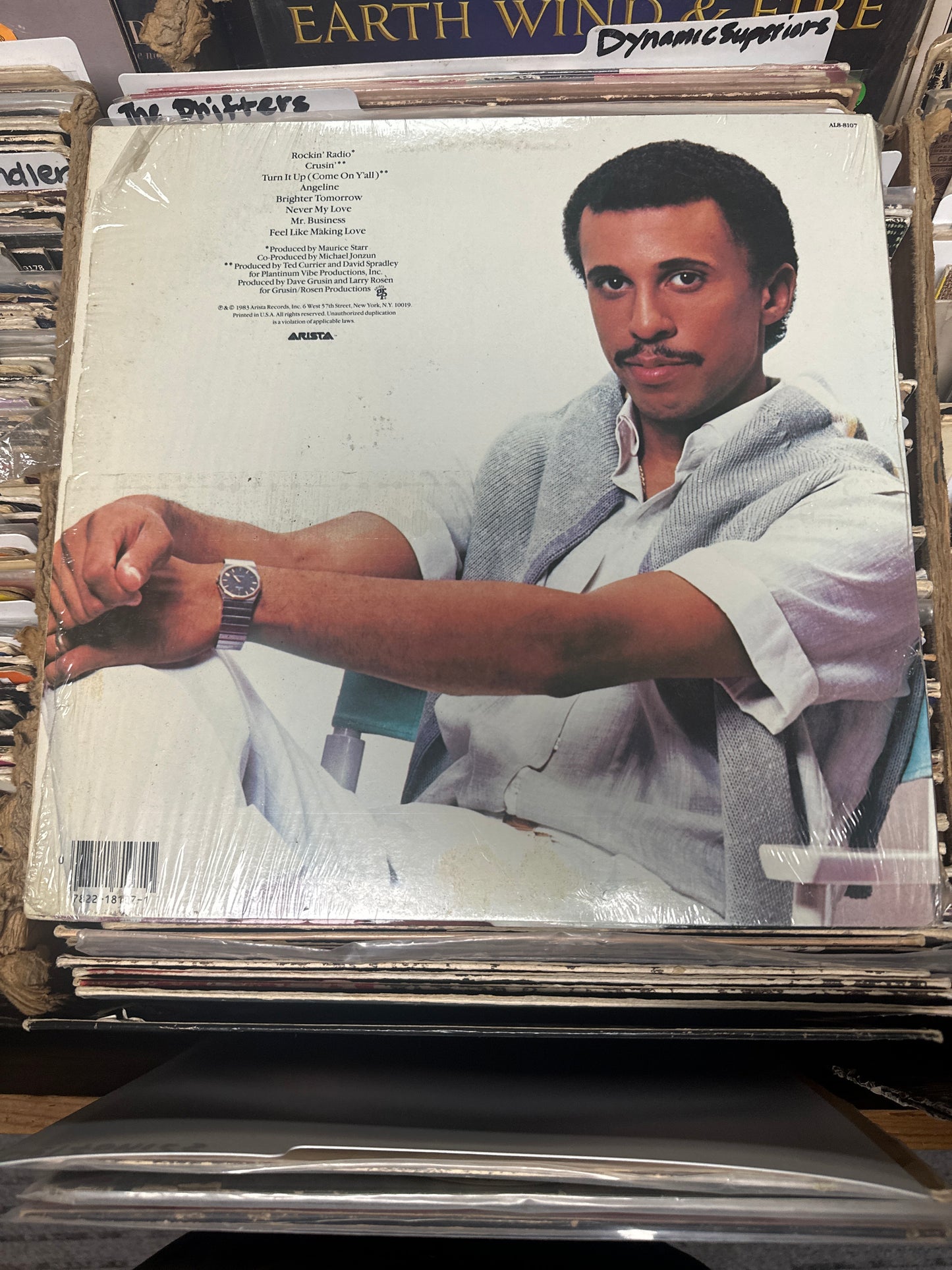 Tom Browne ‎– Rockin' Radio Vinyl LP AL8-8107 VG+/VG+