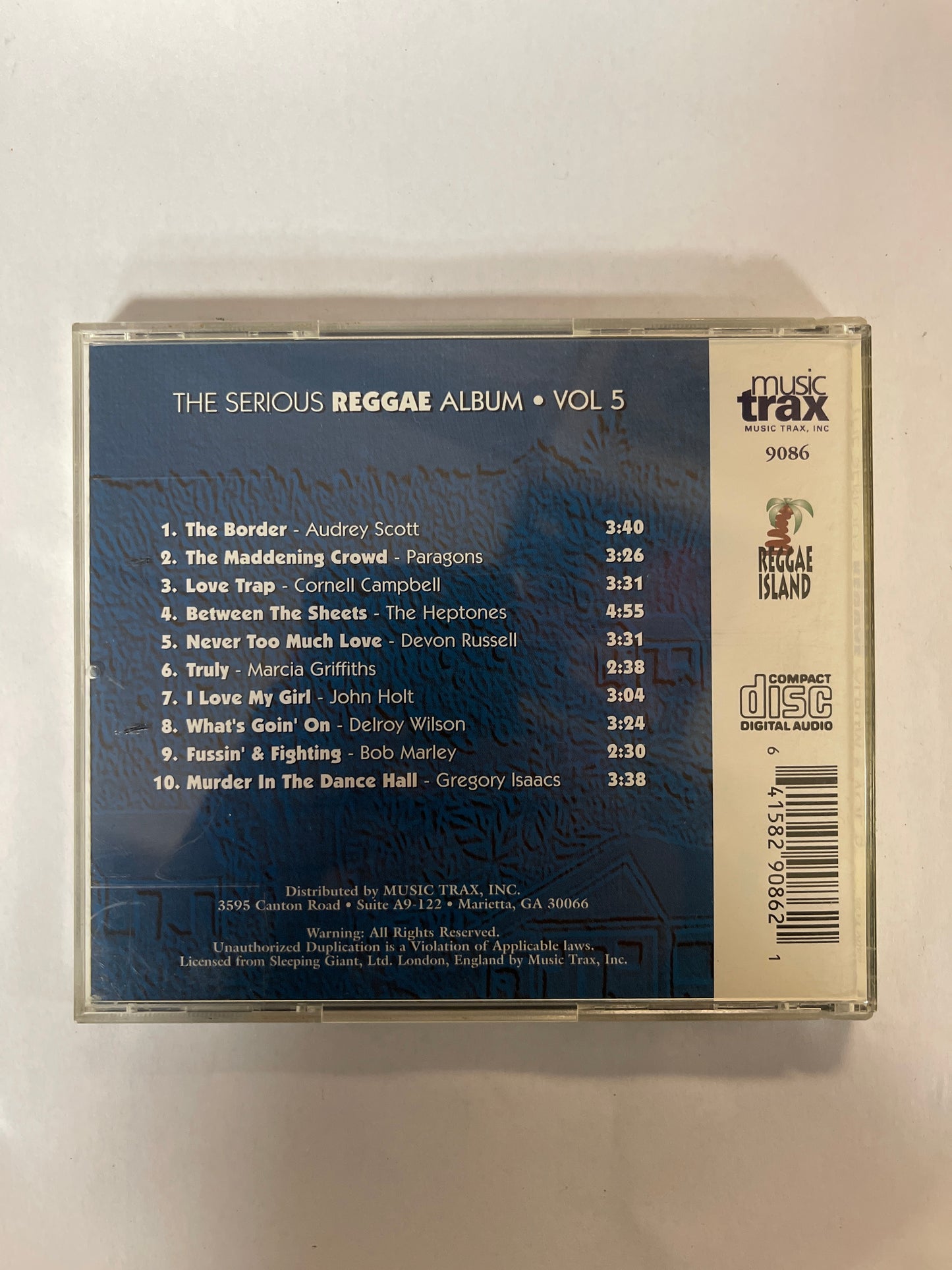 The Serious Reggae Album Volume Five Various Artists CD VG+/VG+