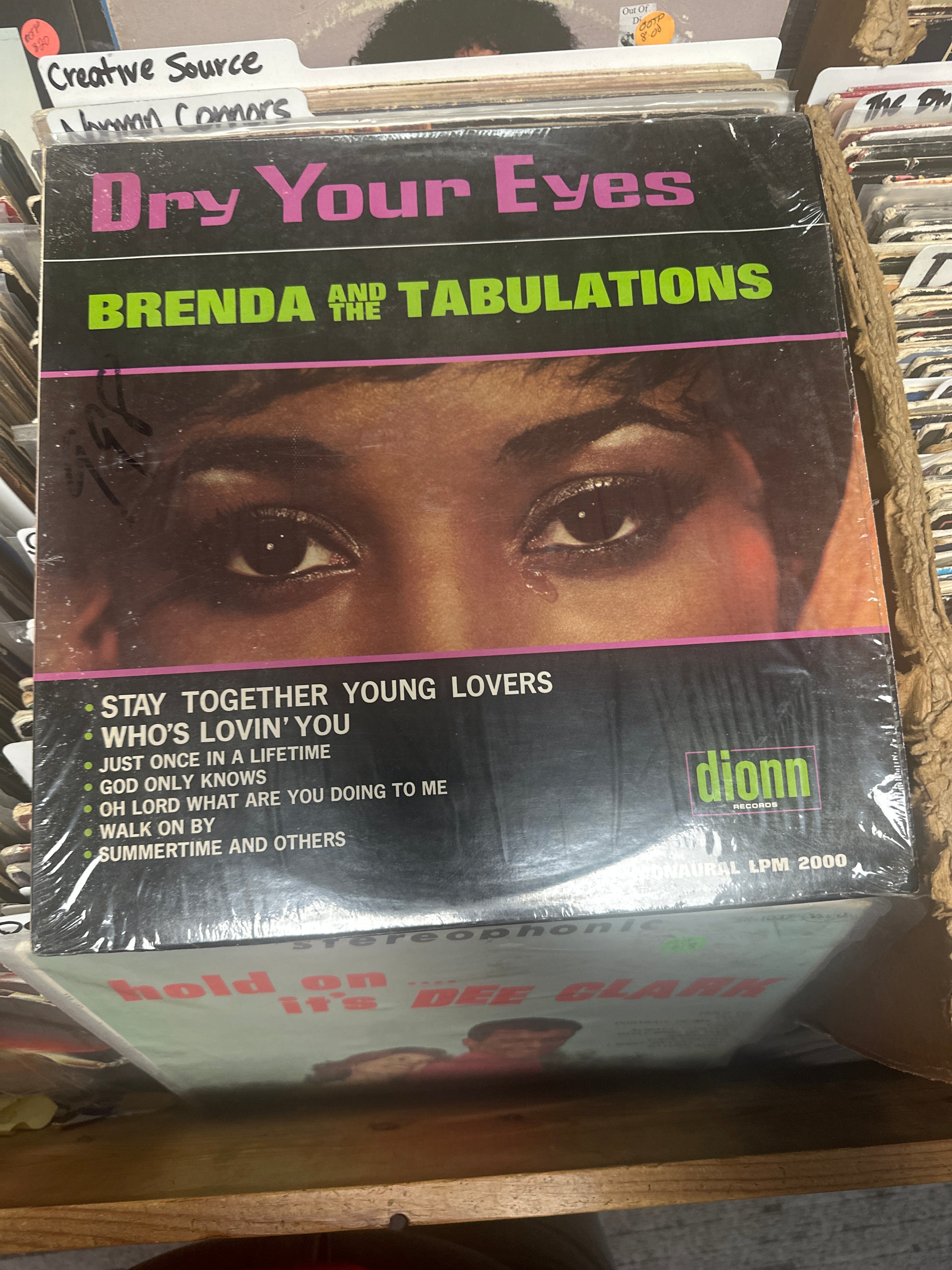 Brenda And The Tabulations-Dry Your Eyes Vinyl Lp LPM 2000 VG+/VG+ ...