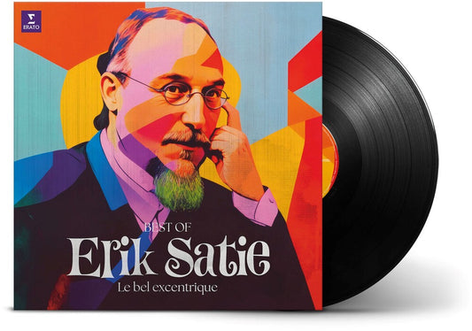 the album cover for Erik Satie - Best Of Satie - Le Bel Excentrique