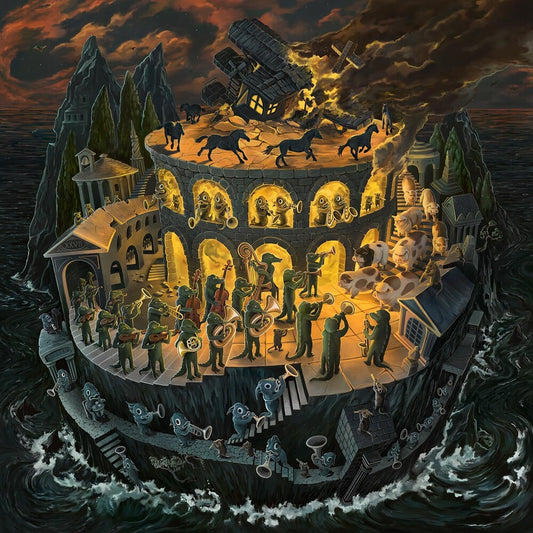 the album cover for King Gizzard &amp; The Lizard Wizard - Phantom Island [180g Recycled LP]
