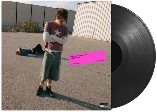 the album cover for Royel Otis - hickey [Charcoal LP]