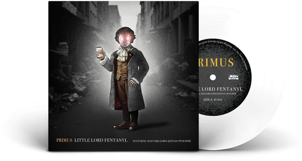 the album cover for Primus - Little Lord Fentanyl  b/w  Duchess (And The Proverbial Mind Spread)  [7inch Single]