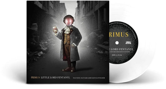 the album cover for Primus - Little Lord Fentanyl  b/w  Duchess (And The Proverbial Mind Spread)  [7inch Single]