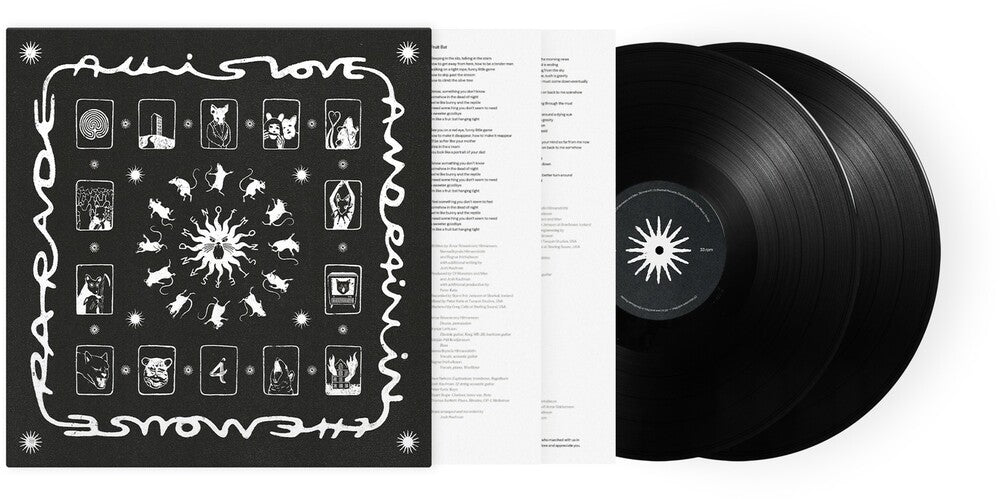 the album cover for Of Monsters & Men - All Is Love & Pain In The Mouse Parade