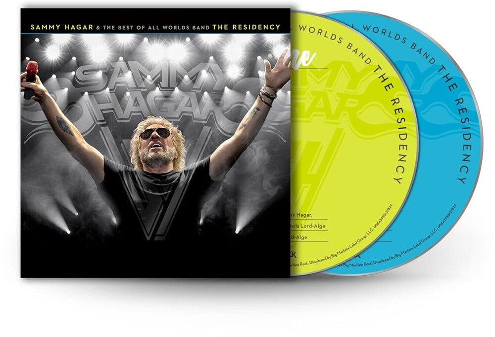 the album cover for Sammy Hagar - Sammy Hagar & The Best Of All Worlds Band - The