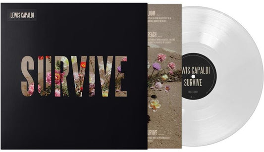 the album cover for Lewis Capaldi - Survive [Clear 12" EP]