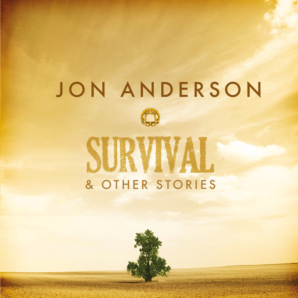 the album cover for Jon Anderson - Survival & Other Stories [Indie Exclusive Gold Marble]