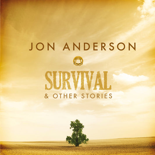 the album cover for Jon Anderson - Survival & Other Stories [Indie Exclusive Gold Marble]